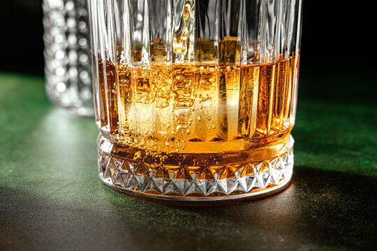 Pouring whisky