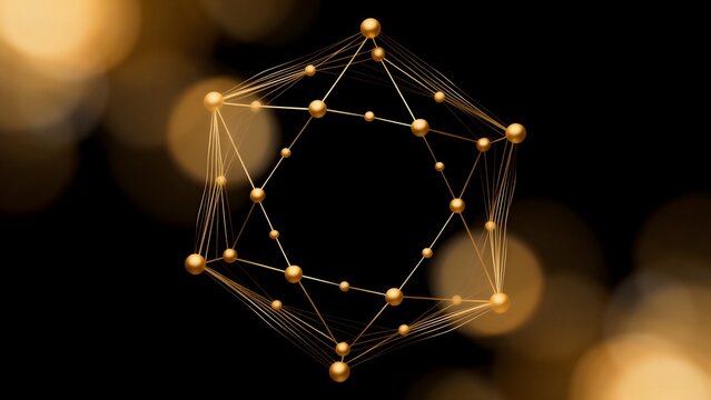 Golden geometric network structure