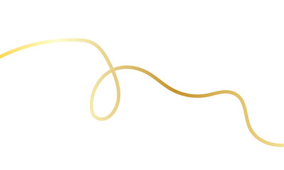 Obraz premium gradient curly line design.