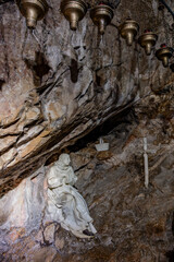 Obraz premium Subiaco. The Monastery of Saint Benedict, or Sanctuary of the Sacred Cave