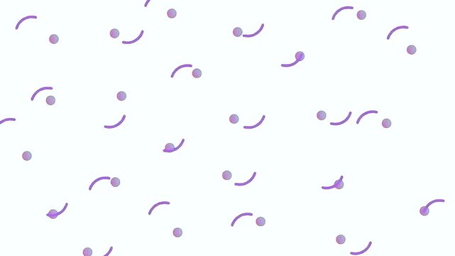 Minimalist Abstract Geometric Motion Graphics Background