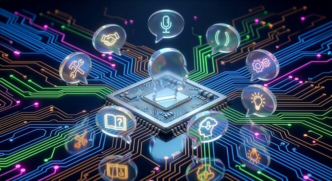 AI Agent Artificial Intelligence chatbot automation completing tasks and workloads without human intervention