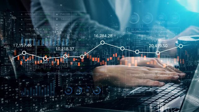 Data analytics dashboard with charts, indicators, and performance metrics, reveals trends, data analytics drives growth, supports insight, and data analytics improves decisions. Marrow