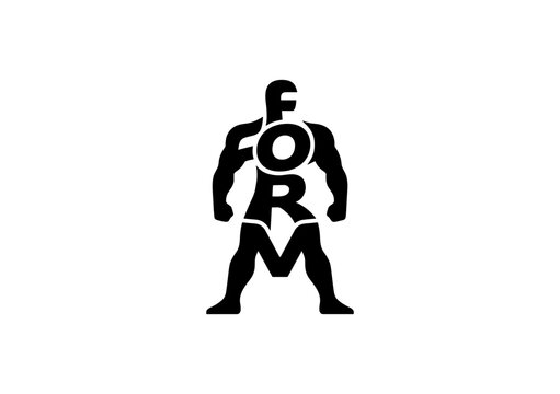 Bodybuilding Form Logo