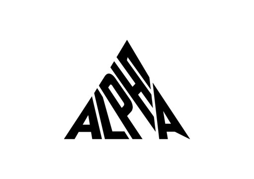 Alpha Logo Design