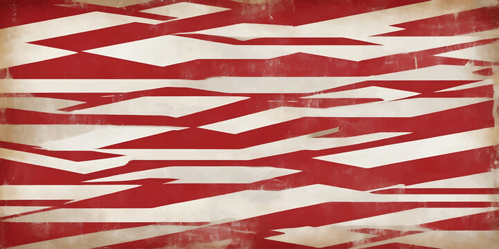 Red Watercolor Horizontal Stripe Abstract Background
