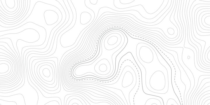 Topographic contour lines grid map pattern design.topography white background and black line wireframe isoline location diagram world map texture design.geographic grid map. 
