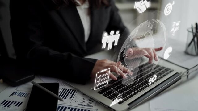 Global marketing and finance strategy, worldwide business expansion, international finance planning, cross-border marketing, and digital marketing tools for global business success. Muxer