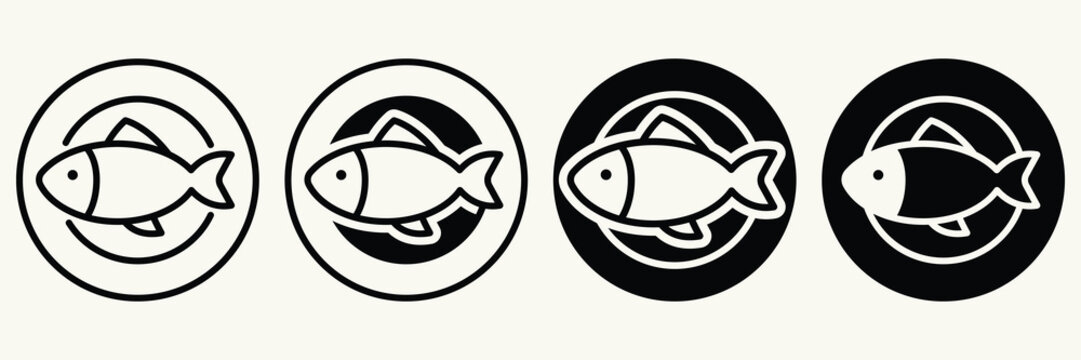 Fish Icon Set