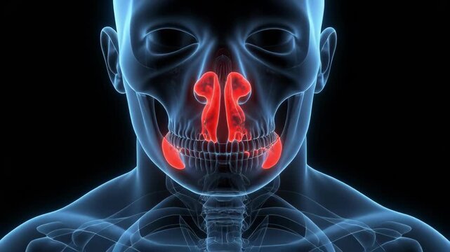 Inferior Turbinate Swelling With Narrowed Nasal Airway for Medical Anatomy Education