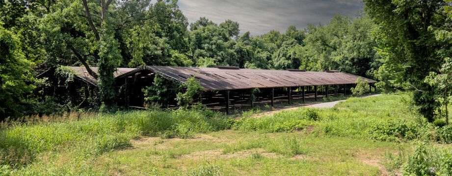 Belle Isle Prison, located on an island in the James River was a Confederate military prison during the American Civil War (1861&ndash;1865).
