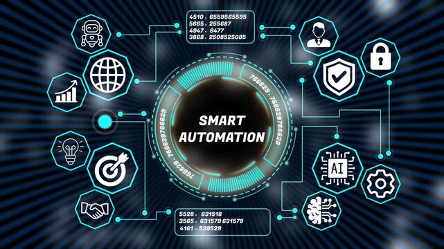 smart automation checkmarks. Advanced diagnostics summary dashboard displaying verified.  and Blue Safety Status Indicators 4k video