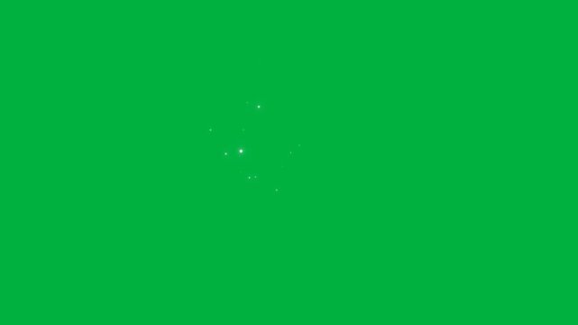4 Pack Magic Sparkle Fairy Dust Trail Collection Green Screen Loop