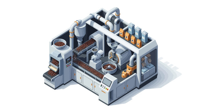 Industrial Factory Machine.