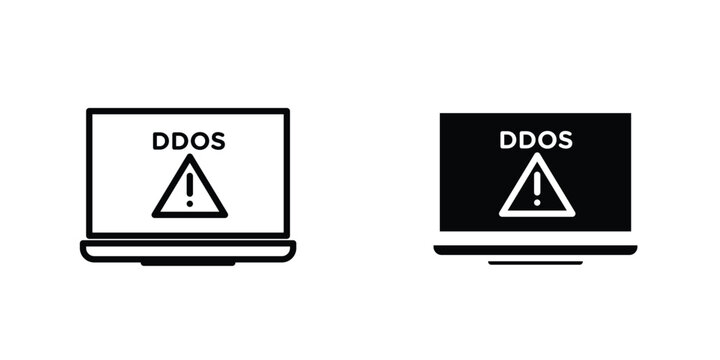 Ddos icons Designs. icon element in trendy styles