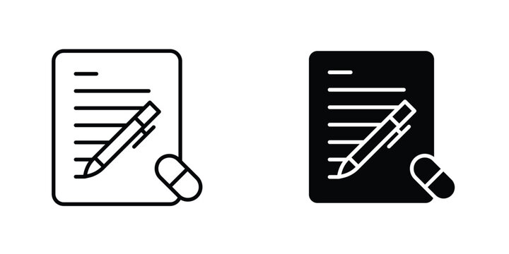 RX icons Designs. icon element in trendy styles