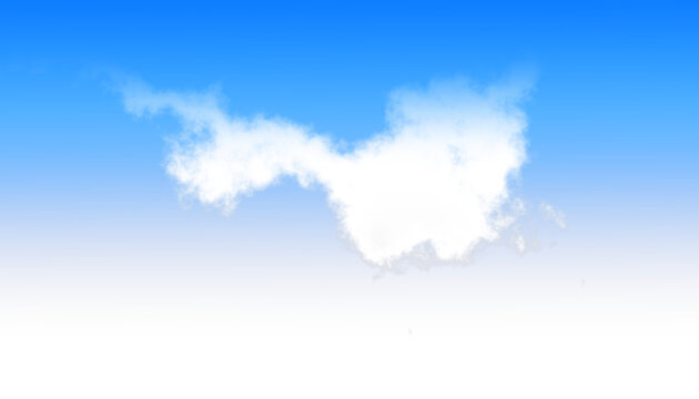 Sky Overlay Bright blue sky with some white clouds Sky Cloud Overlays, digital background, natural airy cloud pattern with soft