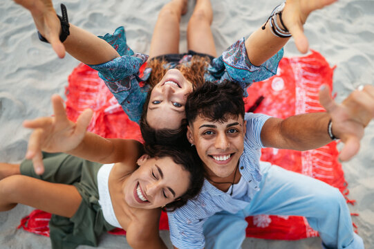 Celebrating diversity, inclusion and gender acceptance in a supportive group of young friends
