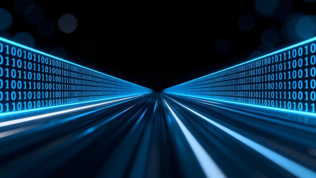 Digital binary code tunnel