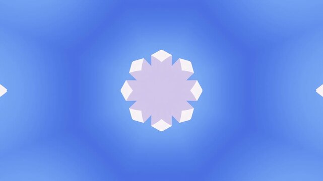 Dynamic Neon Mosaic of Abstract 3D Shapes Creating Symmetrical Kaleidoscope Background with High Energy Colors for Branding and Advertising Visuals