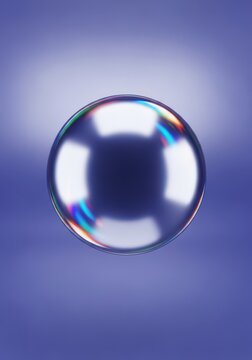 A flawless mirrored metallic orb floating against a solid background, showcasing ultimate precision and idealized geometric shape, flawless, achievement, uniform