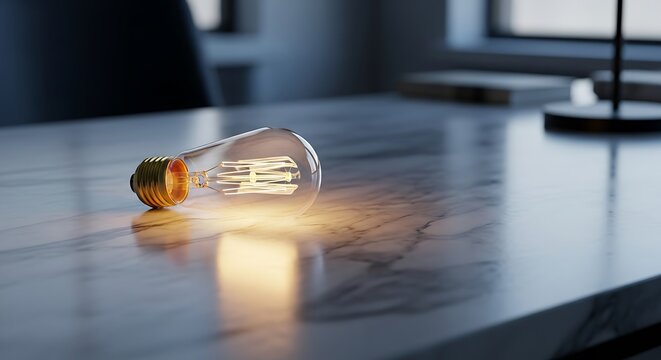 glass of water on table