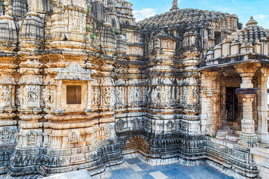 Samadhisvara Mahadev Temple in Chittorgarh Fort, Rajasthan, is an 11th-century Shiva temple famed for its Nagara architecture, intricate carvings, and unique three-faced idol.