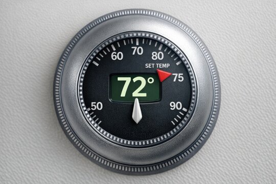 A close-up shot of a clock on a wall with detailed numerals and hands, suitable for backgrounds or as a focal point