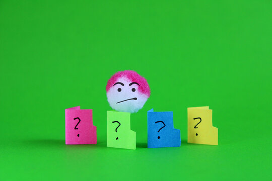 Leader facing several questions at the same time