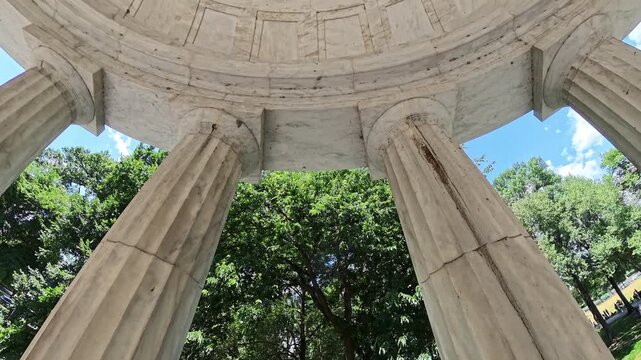 District of Columbia War Memorial on National Mall in Washington DC video
