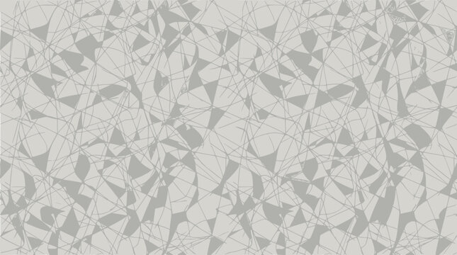 Abstract Geometric Pattern, Polygonal Texture, Light Gray Background, Modern Design