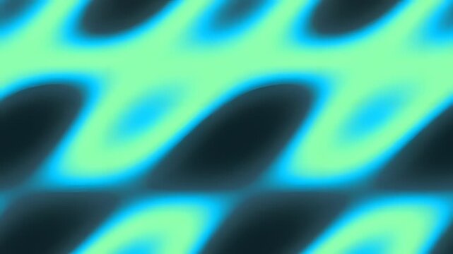 Abstract blue and black wave pattern with glowing effect