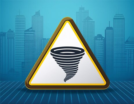 hurricane sign disaster tornado warning