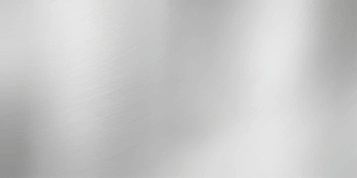 Brushed Metal Texture: A close-up view of a brushed metal surface, showcasing its subtle horizontal lines and reflective sheen, ideal for backgrounds and design elements.
