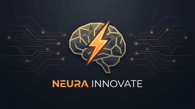 Neura Innovate logo with brain and lightning.