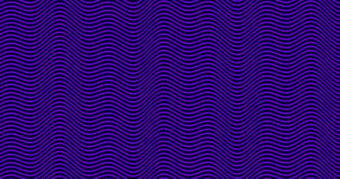 Abstract background with moving parallel neon green wavy lines, hypnotic motion graphic pattern, digital flow texture.