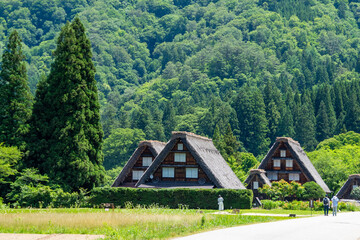 世界遺産　白川郷合掌造り集落　初夏 © Hiro074