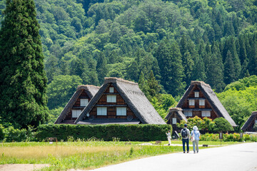 世界遺産　白川郷合掌造り集落　初夏 © Hiro074