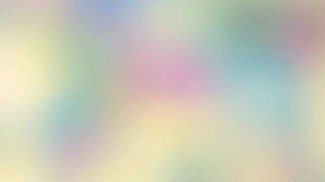 Clean Pastel Colors Background Loop. Clean background animation with pastel colors, seamless loop, soft abstract gradient