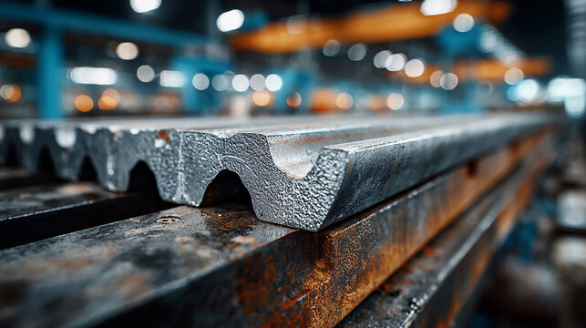 flexible steel beam bending but not breaking under pressure