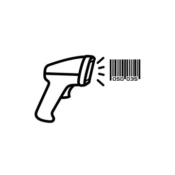 Barcode Scanner Reading Product Code