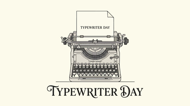 Typewriter Day Celebration