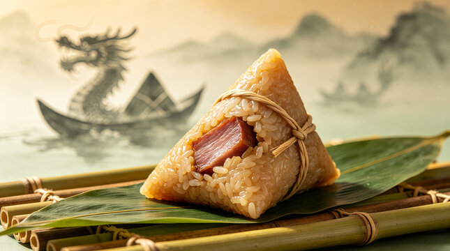 ai generated dragon boat festival zongzi