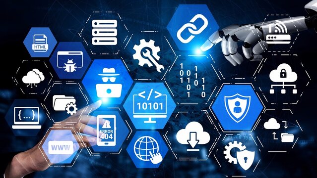 Software development with coding overlays, programming languages, developer tools, mobile app creation, and advanced programming for digital product development and software solutions. Funnel