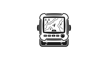 Fish Finder Sonar GPS Device for Boating and Fishing Navigation © Helem