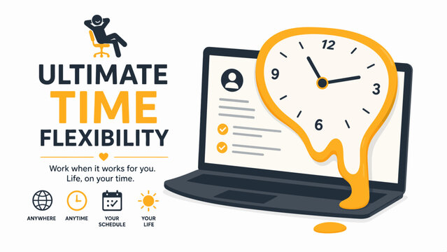 Ultimate Time Flexibility Work When, Where, and How You Choose for Maximum Productivity and Work-Life Balance