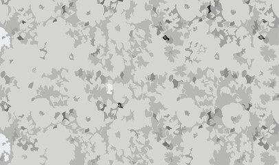 Monochrome floral pattern texture background, elegant gray seamless style banner © Hendri3738