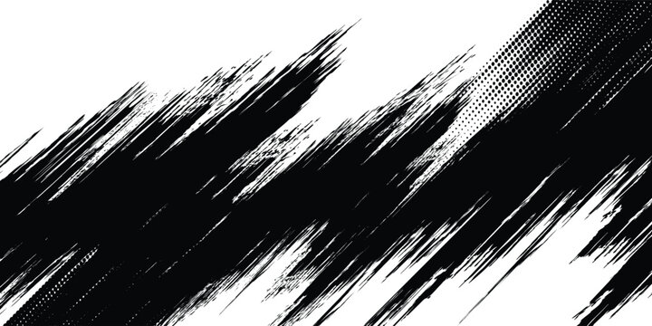 Tire tracks background for rally, drift, motocross, off-road and other auto and motorsport. Black tire marks on a white background with a worn effect and splashes of dirt. Vector isolated texture