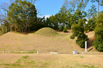 キトラ古墳　世界遺産　壁画　国宝　円墳　飛鳥時代　国営飛鳥歴史公園明日香村　奈良県　飛鳥時代　天井絵　天文図　四神像 © 正憲 亀田