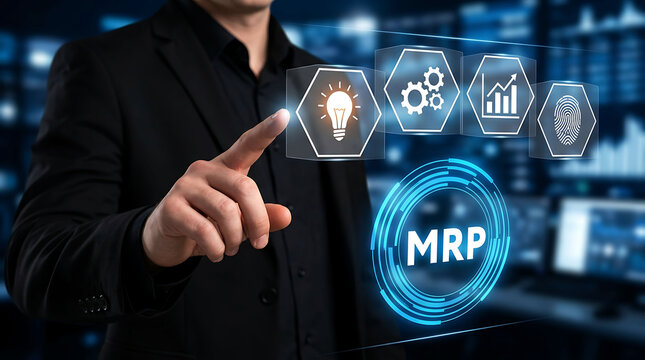 MRP Material Requirements Planning Digital Manufacturing Automation Business System